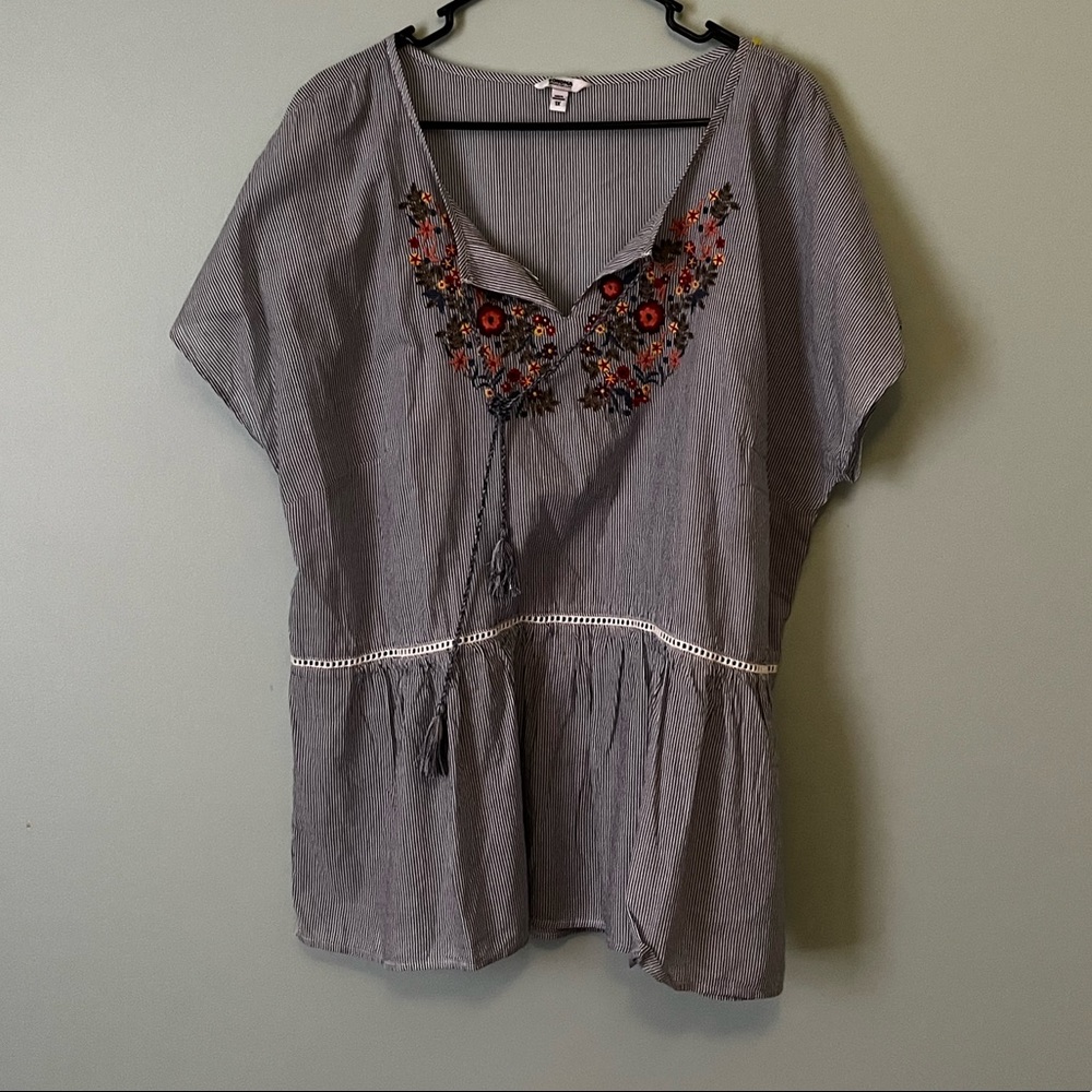 ‼️Sonoma Pin Stripe Blouse
